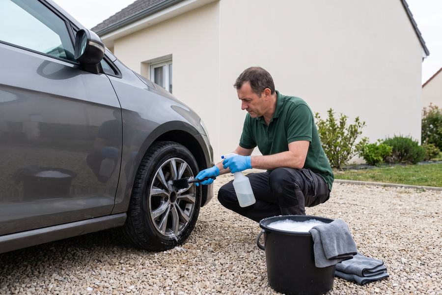 Lavage auto à domicile